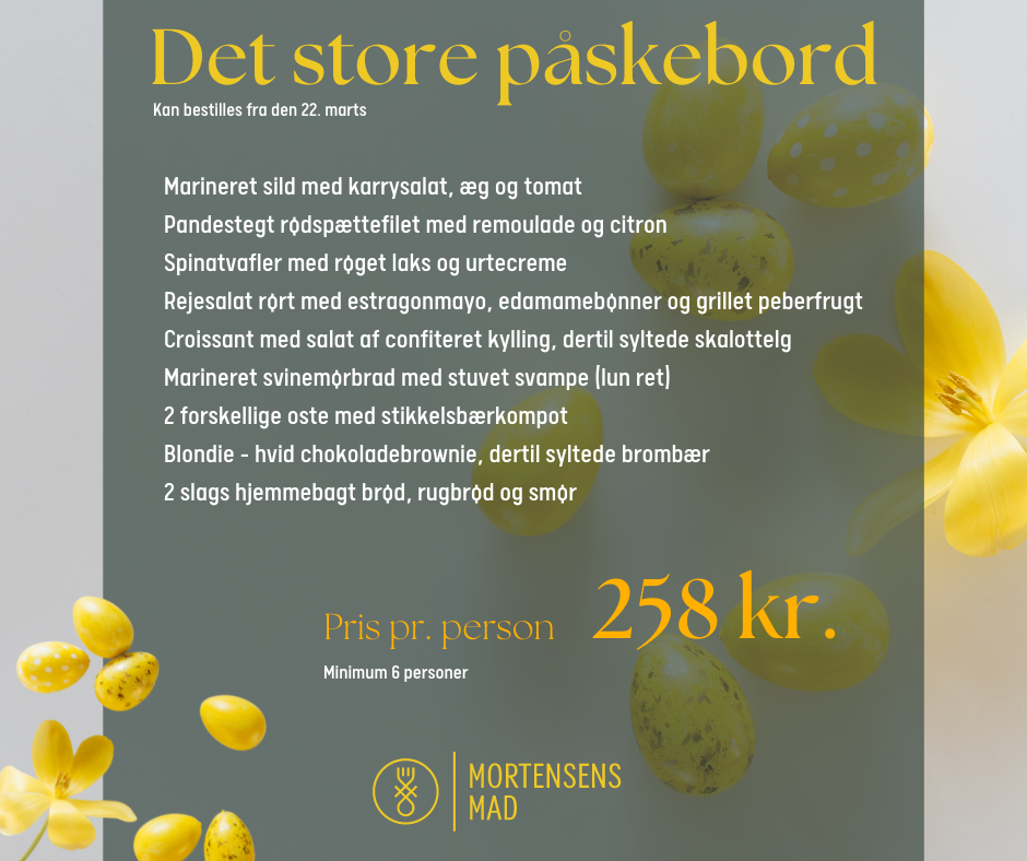 Det store påskebord - Påskefrokost ud af huset